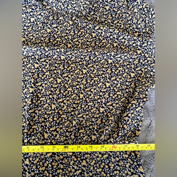 Uniqlo Georgette Printed Halfsleeve Flare Dress size XL - Picture 13 of 15